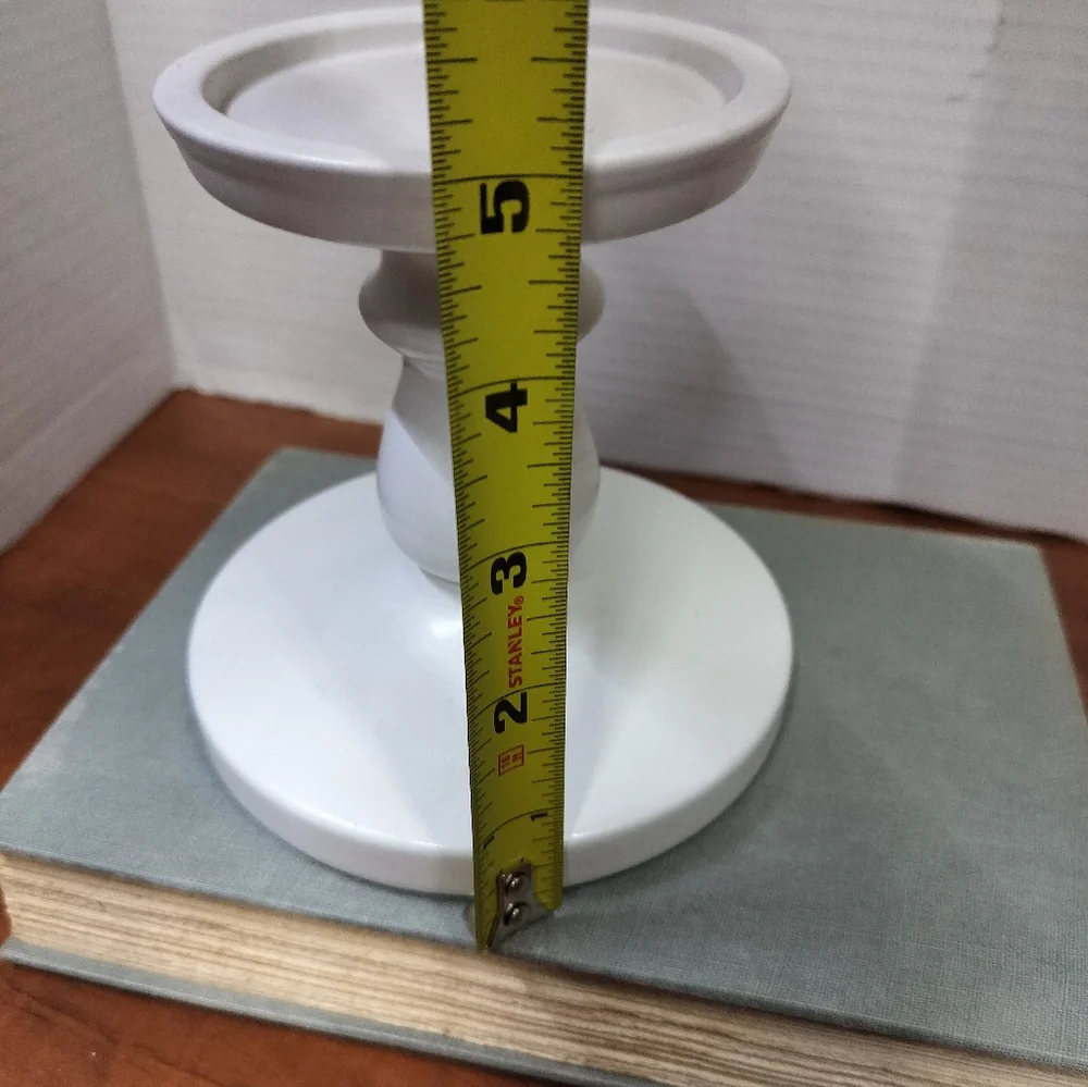 IKEA ERSÄTTA Block candle holder. White 5
